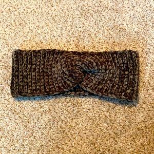 Soft Knit Green Headband